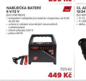Auto Kelly Nabíječka baterií nabídka