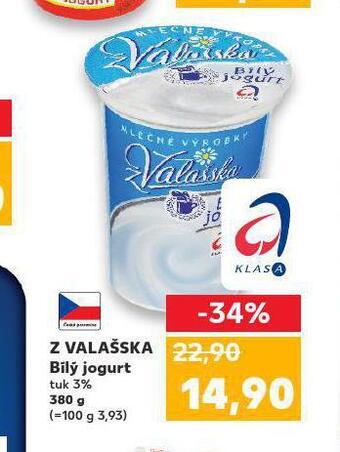 Z valašska bílý jogurt