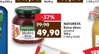 Kaufland Natureta extra džem nabídka