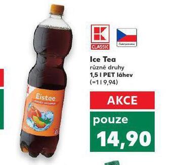 Kaufland Ice tea nabídka