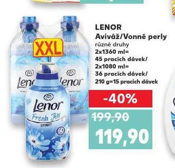 Kaufland Lenor aviváž nabídka