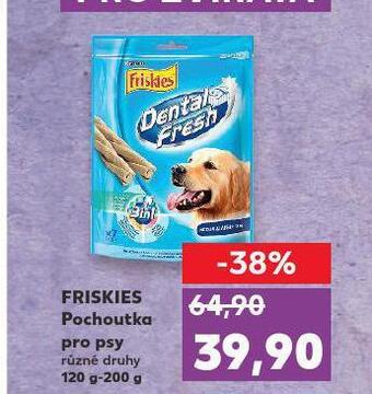 Kaufland Friskies pochoutka pro psy nabídka