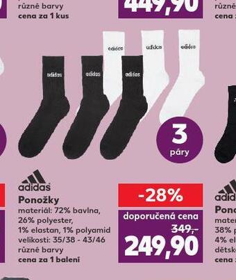 Kaufland Ponožky nabídka