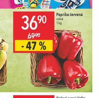 Globus Paprika červená nabídka