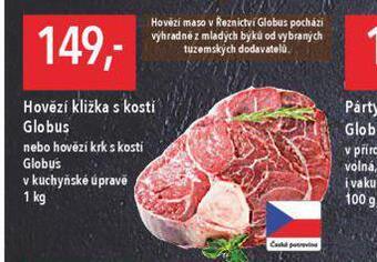 Globus Hovězí kližka s kostí nabídka