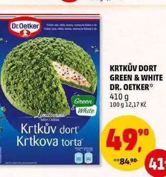 Penny Market Krtkův dort green & white dr. oetker, 410 g nabídka