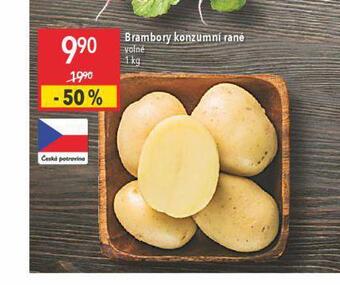 Globus Brambory konzumní rané nabídka