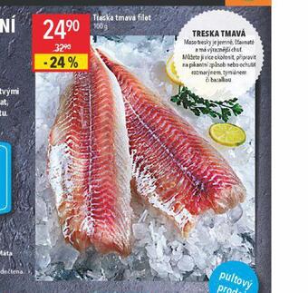 Globus Treska tmavá filet nabídka