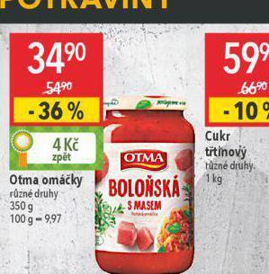 Globus Otma omáčky nabídka