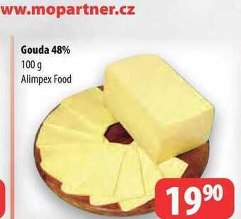 Partner Maloobchodní síť Gouda 48% 100 g nabídka