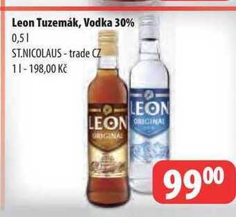 Partner Maloobchodní síť Leon tuzemák, vodka 30% 0,5l nabídka