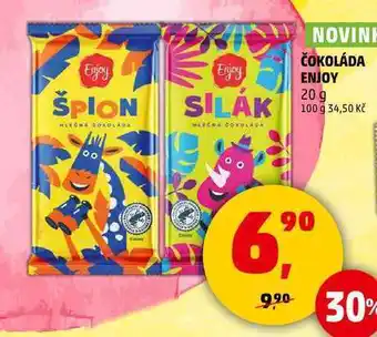 Penny Market Čokoláda enjoy, 20 g nabídka