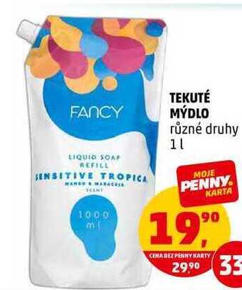 Penny Market Tekuté mýdlo, 1 l nabídka