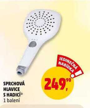 Penny Market Sprchová hlavice s hadicí, 1 balení nabídka