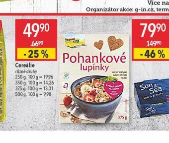 Globus Cereálie nabídka