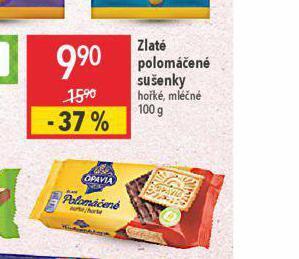 Globus Zlaté polomáčené sušenky nabídka