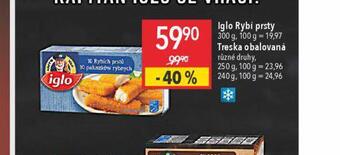 Globus Iglo rybí prsty nabídka