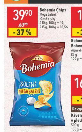Globus Bohemia chips nabídka