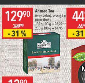 Globus Ahmad tea nabídka