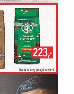 Globus Starbucks káva nabídka