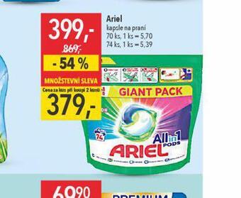 Globus Ariel kapsle na praní nabídka