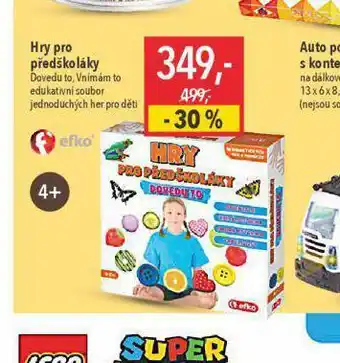 Globus Hry pro předškoláky nabídka