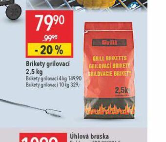 Globus Brikety grilovací nabídka