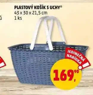 Penny Market Plastový košík s uchy, 1 ks nabídka