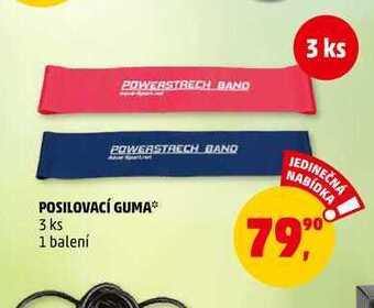 Posilovací guma, 3 ks