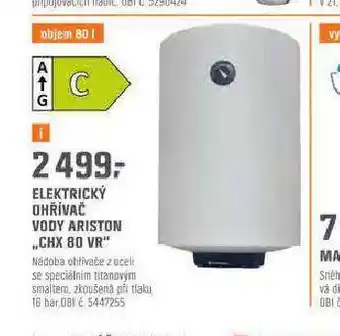 Elektrický ohřívač vody ariston
