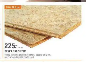 OBI Osb deska nabídka