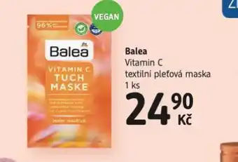dm drogerie Balea vitamon c textilní pleťová maska nabídka