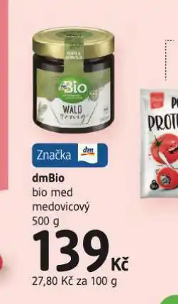 Bio med medovicový