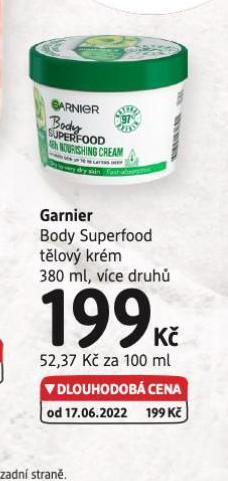 dm drogerie Garnier tělový krém nabídka