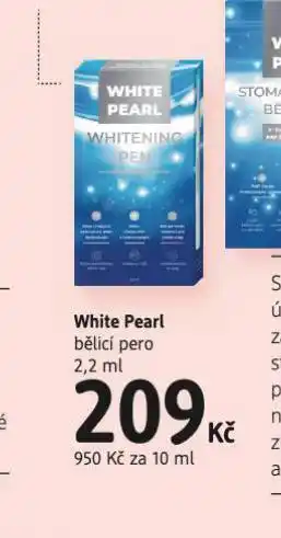dm drogerie White pearl bělicí pero nabídka