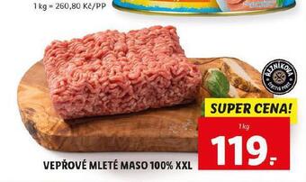 Lidl Vepřové mleté maso nabídka