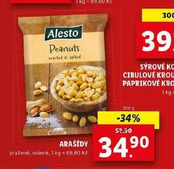 Lidl Arašídy nabídka
