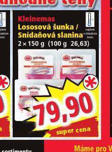 Norma Lososová šunka nabídka