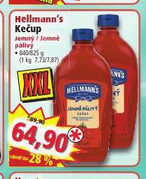 Norma Hellmann's kečup nabídka