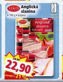 Norma Anglická slanina nabídka