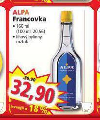 Norma Alpa francovka nabídka