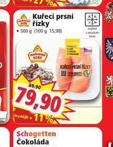 Norma Kuřecí prsní řízky nabídka