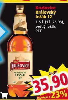 Norma Pivo krušovice nabídka