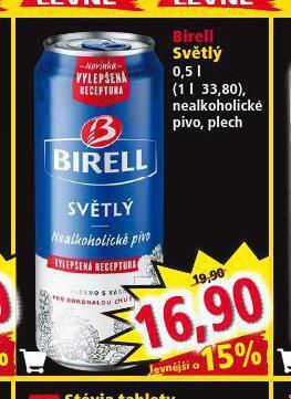 Norma Birell nealkoholické pivo nabídka
