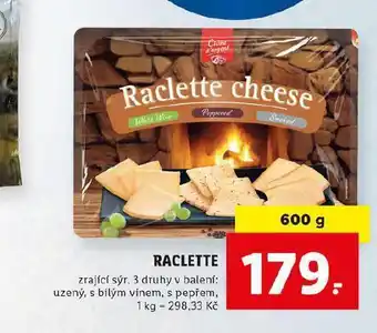 Lidl Raclette sýr nabídka