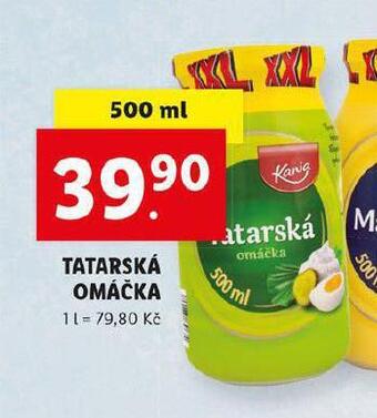 Lidl Tatarská omáčka nabídka