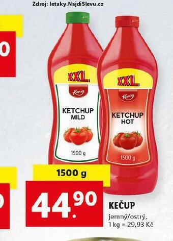 Lidl Kečup nabídka