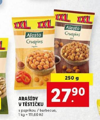Lidl Arašídy v těstíčku nabídka