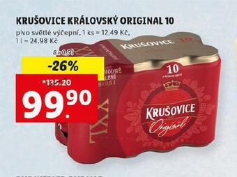 Lidl Pivo krušovice nabídka