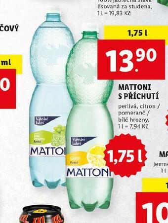 Lidl Mattoni nabídka